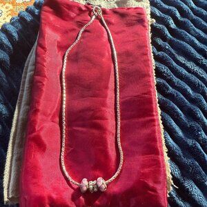 Pandora Necklace with Beds
